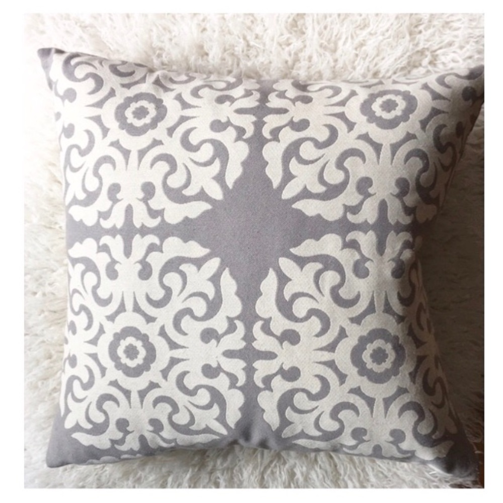 Decorative Down Filled Pillow Removable Slipcover